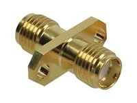 Adapter SMA jack to RP-SMA jack panel-mo