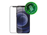 Ochrana obrazovky pro mobilní telefon - barva rámu černá - pro Apple iPhone 12, 12 Pro