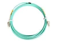 10m 10 Gb Aqua Fiber Patch Cable LC/LC - A50FBLCLC10