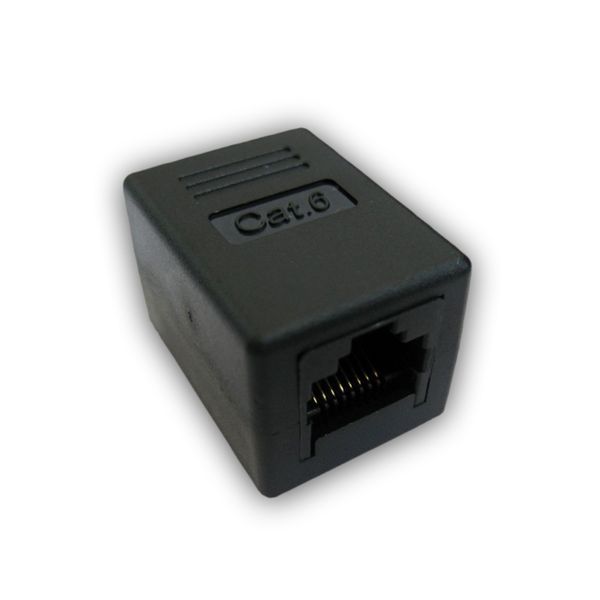 DATACOM Spojka UTP CAT6 2xRJ45 (8p8c) přímá černá