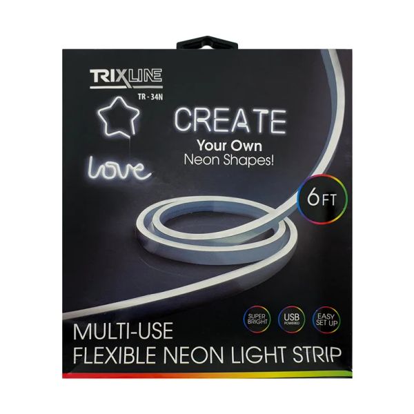 LED pásek USB TRIXLINE TR-34N 1,8m bílý neonový