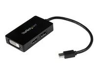 Mini DisplayPort to DP DVI HDMI Adapter - MDP2DPDVHD