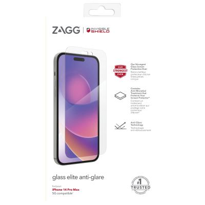 ZAGG Invisible Shield Elite AntiGlare sklo iPhone 14 Pro Max