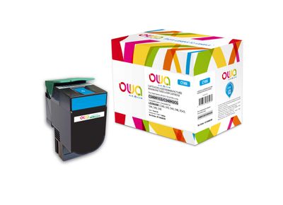 OWA Armor toner kompatibilní s Lexmark C540H1CG, 2000st, modrá/cyan