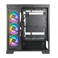 AZZA CSAZ-570 Cove Black Gaming Case, PC Skříň
