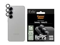 PanzerGlass Hoops Ceramic Samsung Galaxy S25 černé ochranné kroužky pro čočky fotoaparátu