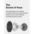 KOSS KPH30i Black, Slúchadlá, clear
