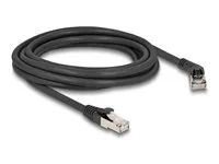 RJ45 Network Cable Cat.6A S/FTP plug 45°