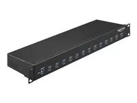 Rozbočovač - 13 x USB 3.1 Gen 1 - Lze montovat do rozvaděče