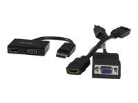 Travel A/V Adapter: DP to VGA/HDMI - DP2HDVGA