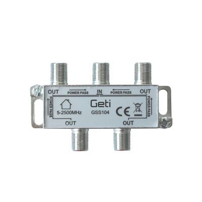Anténní rozbočovač GETI GSS104  4 výstupy