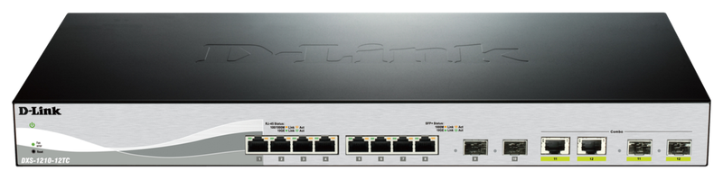 D-Link DXS-1210-12TC 8x10GbE 4xSFP+ switch