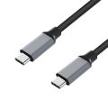 MKF USBC2DK USB-C/USB-C, 1 m, černý
