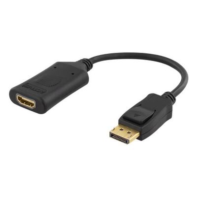 DELTACO Redukce DisplayPort na HDMI (DP-HDMI32)