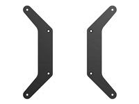 Compulocks - Upevnovací komponent (deska adaptéru VESA) - pro LED display - 100x100 to 200x200 - vysoce kvalitní hliník - cerná - velikost obrazovky: až do 32"