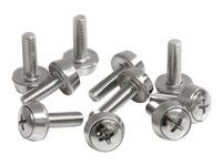 Screws - 100 Pack - M5 Mounting Screws for Server Rack & Cabinet (CABSCREWSM5) - Sada šroubů (balení 100) - pro P/N: RACK-18U-20-WALL-OA, RACK-21U-20-WALL-OA, RACK-24U-20-WALL-OA, RK12OD2, RK3236BKF