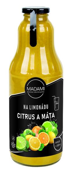 Citrus & Máta 1 000 ml: ovoce na limonádu