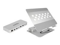Tablet and Laptop Stand with integrated