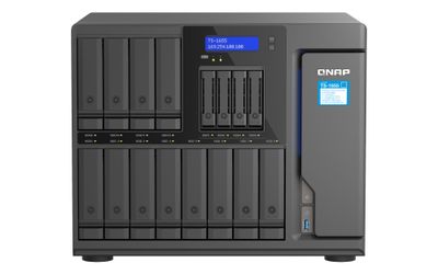 QNAP TS-1655-8G (8core 2,8GHz, 8GB RAM, 12x 3,5"+4x 2,5" SATA, 2x M.2 NVMe slot, 2x 2,5GbE, 3x PCIe)