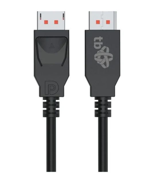 TB kabel Displayport 2m, v 2.1