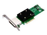 Řadič úložiště - 16 Kanál - SATA 6Gb/s / SAS 12Gb/s / PCIe 4.0 (NVMe) - PCIe 4.0 x8