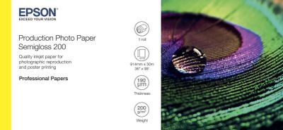 EPSON Production Photo Paper Semigloss 200 36"x30m