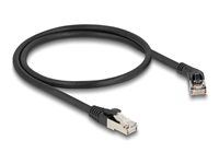 RJ45 Network Cable Cat.6A S/FTP plug 45°