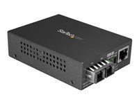 Ethernet Over Fiber (MCMGBSCMM055) - Konvertor médií s optickými vlákny - 1GbE - přes vláknová optika - 1000Base-SX, 100Base-TX, 1000Base-T - RJ-45 / SC několik režimů - až 550 km - 850 nm