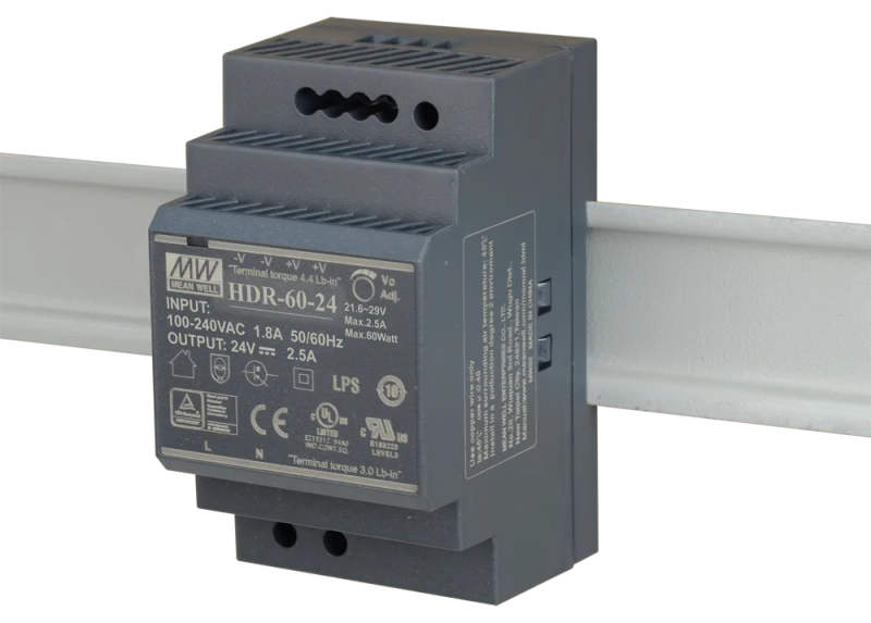 D-Link DIS-H60-24 průmyslový zdroj 24V, 60W