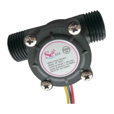 Průtokoměr YF-S201 1/2" 1-30l/min pro Arduino