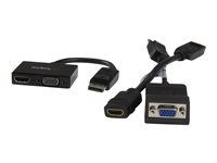 Travel A/V Adapter: DP to VGA/HDMI - DP2HDVGA