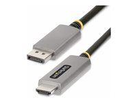 DisplayPort to HDMI Cord (133DISPLAYPORTHDMI21) - Kabel adaptéru - DisplayPort s piny (male) do HDMI s piny (male) - 2 m - šedá space gray - podporuje 4K, podpora 8K, aktivní