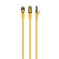 PATCH KABEL S/FTP cat.6a LSZH 0.5m yellow