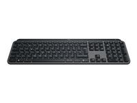 Klávesnice - podsvícená - bezdrátový - Bluetooth LE - AZERTY - belgická - klávesový spínač: Scissor-Key - grafit