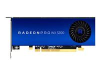 Grafická karta - Radeon Pro WX 3200 - 4 GB GDDR5 - PCIe 3.0 x16 nízký profil - 4 x Mini DisplayPort
