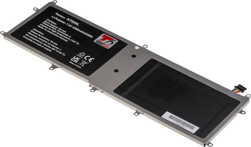Baterie T6 Power pro HP Pro X2 612 G1 Keyboard, 3380mAh, 25Wh, 2cell, Li-pol