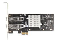 PCI Express x1 Card to 2 x SFP slot Giga