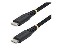 2m 6.6ft Braided USB-C Charging Cable - USB2CC2MNCBR