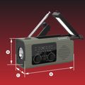 HAWK Expedition R10, FM/AM Rádio s BT, Pow, Solar