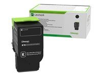 Černá - originální - kazeta s barvivem LCCP, Lexmark Corporate - pro Lexmark CS421, CS521, CS622, CX421, CX522, CX622, CX625