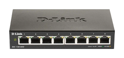 D-Link DGS-1100-08V2 Easy Smart Switch 10/100/1000