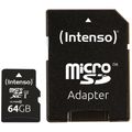 INTENSO Micro SDXC karta 64GB Class10, UHS-1 PRO