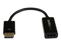 StarTech DisplayPort 1.2 to HDMI Adapter - 4K 30Hz - Active Audio Video Converter for DP laptop computers and HDMI Monitor Displays (DP2HD4KS) - Nástroj pro prevod videa - DisplayPort - HDMI - pro P/N: DKM30CHDPD, DKM30CHDPDUE, SV231QDPU34K, TB3CDK2DP, TB3CDK2DPUE, TB3DKM2DPL