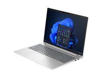 AI PC - design se závěsem 177 stupňů - Intel Core Ultra 5 - 225U / až 4.8 GHz - Win 11 Pro - Intel Graphics - 32 GB RAM - 512 GB SSD NVMe - 16" IPS 1920 x 1200 - Gigabit Ethernet - Wi-Fi 6E, Bluetooth - stříbrná - kbd: česká/slovenská - s HP 3 roky podpory hardwaru notebooku mimo pracoviště