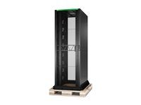 APC NetShelter SX Advanced - Rozvadec stojanový skrín - podlahové provedení - cerná - 52U - 19" - kompatibilní s TAA
