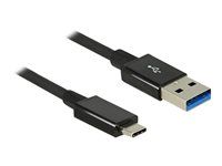 USB kabel - USB typ A (M) do USB-C (M) - USB 3.1 Gen 2 - 1 m - černá