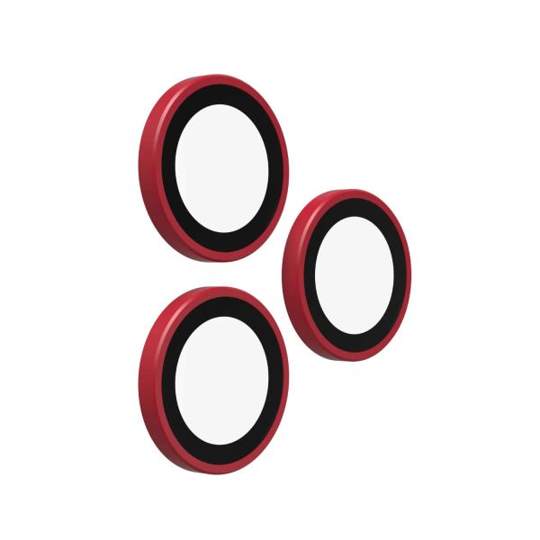 ZAGG Ochranná čočka Premium pro Apple iPhone 17 Pro/Pro Max 16 Pro/Pro Max/15 Pro/Pro Max - červená