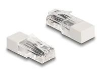 RJ45 plug with terminating resistor 120