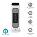Smart teplovzdušný ventilátor NEDIS HTFA20WTW keramický WiFi Tuya