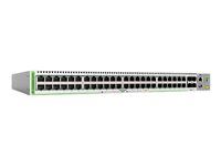 Přepínač - L3 - řízený - 48 x 10/100/1000 (PoE+) + 4 x Gigabit SFP (uplink) - Lze montovat do rozvaděče - PoE+ (740 W)